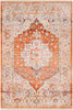 Surya Ephesians EPC-2304 Burnt Orange Pale Pink Medium Gray Cream Beige Aqua Silver Saffron Camel Area Rug main image