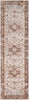 Surya Ephesians EPC-2313 Dark Brown Pale Pink Beige Medium Gray Silver Aqua Area Rug Runner Image