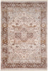 Surya Ephesians EPC-2313 Dark Brown Pale Pink Beige Medium Gray Silver Aqua Area Rug main image