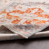 Surya Ephesians EPC-2314 Burnt Orange Bright Red Aqua Rose Saffron Cream Beige Medium Gray Silver Black Area Rug Pile Image