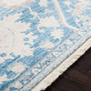 Surya Ephesians EPC-2315 Sky Blue Cream Beige Burnt Orange Bright Red Area Rug Texture Image