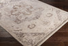 Surya Ephesians EPC-2316 Silver Gray Medium Cream Beige Dark Brown Black Area Rug Corner Image