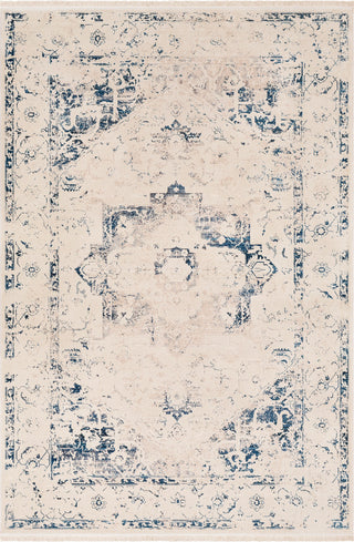 Surya Ephesians EPC-2330 Cream Beige Sky Blue Silver Gray Black Area Rug Mirror main image