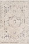 Surya Ephesians EPC-2331 Silver Gray Medium Black Beige Cream Area Rug Mirror main image