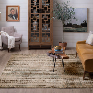 Karastan Vanguard by Drew and Jonathan Home Ephemeral Robin's Egg Blue Area Rug Lifestyle Image