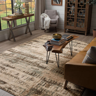 Karastan Vanguard by Drew and Jonathan Home Ephemeral Robin's Egg Blue Area Rug Lifestyle Image