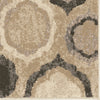 Orian Rugs Epiphany Pannel Silver Area Rug Close up