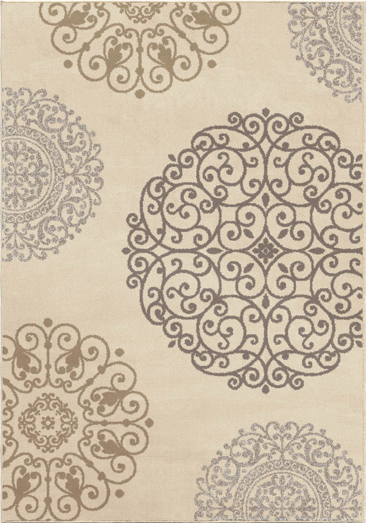 Orian Rugs Epiphany Fernandez Ivory Area Rug main image