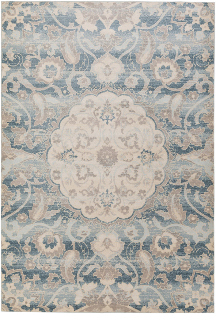 Artistic Weavers Ephesus Magnolia Denim Blue/Light Blue Area Rug main image