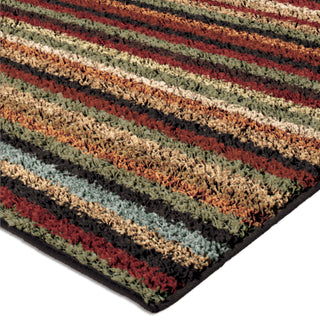 Orian Rugs Era Greenwhich Multi Area Rug Corner Shot