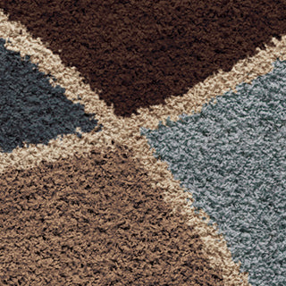 Orian Rugs Era Divulge Chocolate/Multi Area Rug Swatch