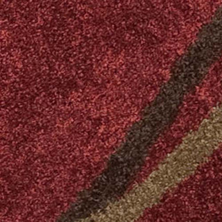 Orian Rugs Era Liberty Red Area Rug Swatch