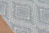 Momeni Easton Pleasant Grey Area Rug by Erin Gates Closeup Image