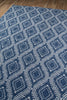 Momeni Easton Pleasant Navy Area Rug by Erin Gates Corner Image Feature