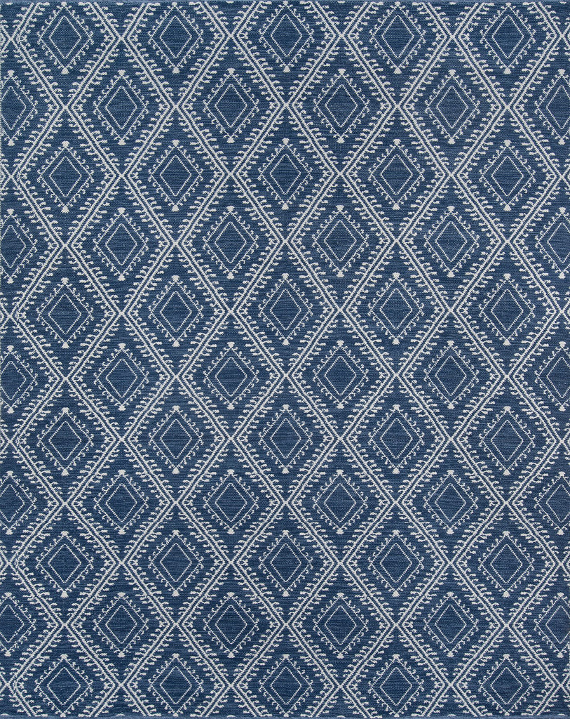 Momeni Easton Pleasant Navy Area Rug by Erin Gates main image
