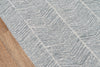 Momeni Easton Congress Grey Area Rug by Erin Gates Closeup Image