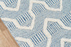 Momeni Langdon Prince Blue Area Rug by Erin Gates Closeup Image