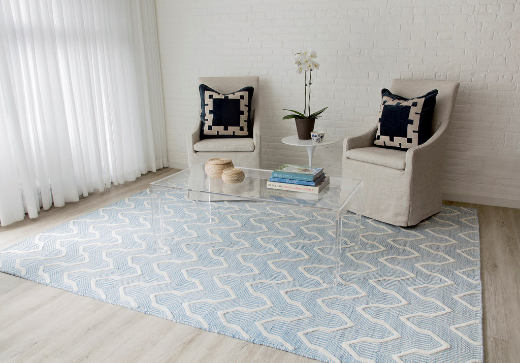 Momeni Langdon Prince Blue Area Rug by Erin Gates Room Image Feature