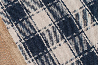 Momeni Marlborough Charles Navy Area Rug by Erin Gates Closeup Image