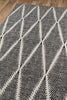 Momeni River Beacon Black Area Rug by Erin Gates Corner Image