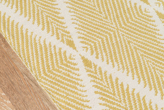 Momeni River Beacon Citron Area Rug by Erin Gates Closeup Image