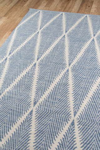 Momeni River Beacon Denim Area Rug by Erin Gates Corner Image