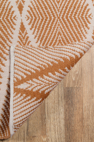 Momeni River Beacon Orange Area Rug by Erin Gates Runner Image