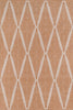 Momeni River Beacon Orange Area Rug by Erin Gates main image