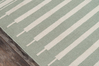 Momeni Thompson Billings Light Green Area Rug by Erin Gates Closeup Image