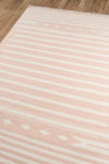 Momeni Thompson Billings Pink Area Rug by Erin Gates Corner Image