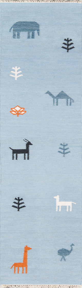 Momeni Thompson Porter Blue Area Rug by Erin Gates Runner Image