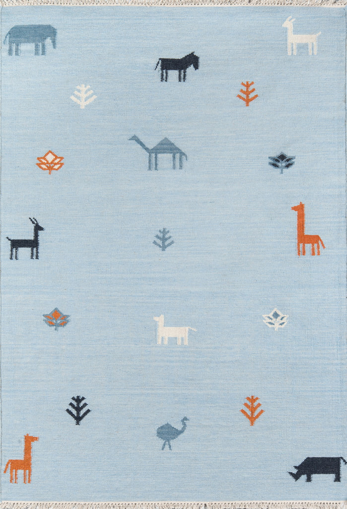 Momeni Thompson Porter Blue Area Rug by Erin Gates main image