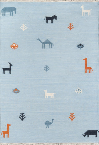 Momeni Thompson Porter Blue Area Rug by Erin Gates main image