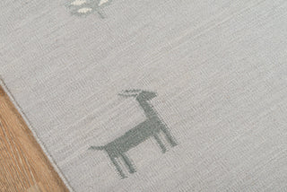 Momeni Thompson Porter Grey Area Rug by Erin Gates Closeup Image