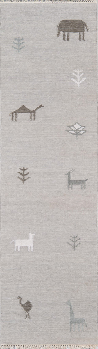 Momeni Thompson Porter Grey Area Rug by Erin Gates Runner Image