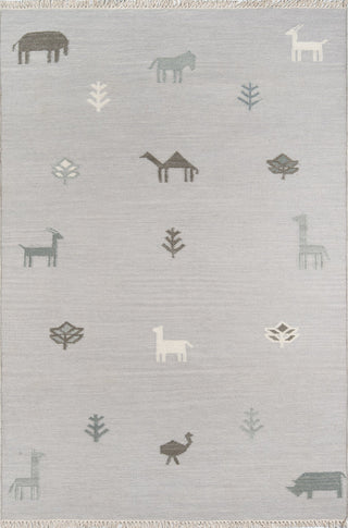 Momeni Thompson Porter Grey Area Rug by Erin Gates main image