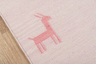 Momeni Thompson Porter Pink Area Rug by Erin Gates Closeup Image