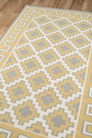 Momeni Thompson Brookline Gold Area Rug by Erin Gates Corner Image