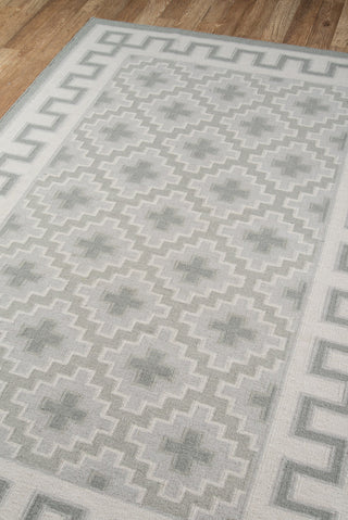 Momeni Thompson Brookline Grey Area Rug by Erin Gates Corner Image