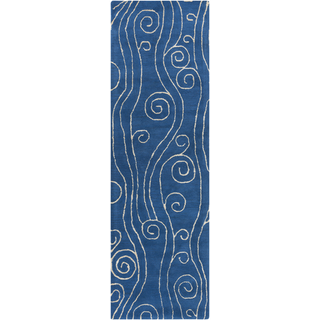 Surya Escape ESP-3011 Cobalt Area Rug by Somerset Bay 2'6'' x 8' Runner