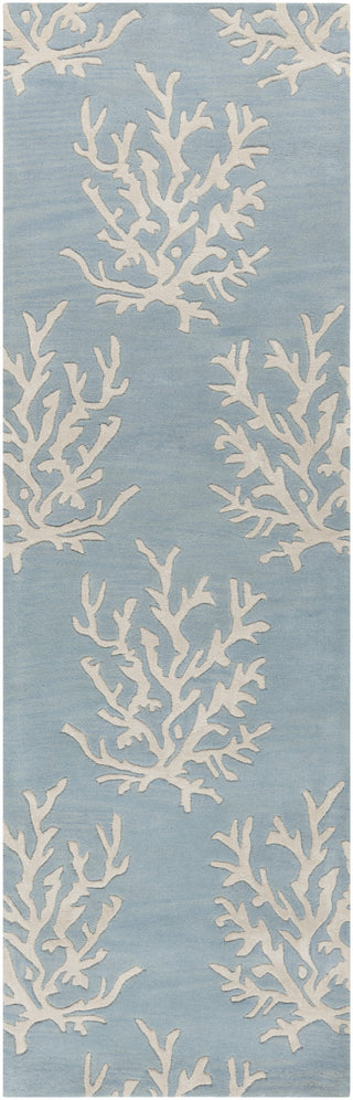 Surya Escape ESP-3013 Sky Blue Area Rug by Somerset Bay 2'6'' x 8' Runner