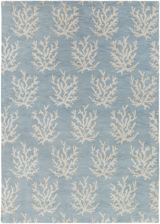 Surya Escape ESP-3013 Sky Blue Area Rug by Somerset Bay 8' x 11'