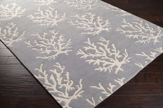 Surya Escape ESP-3014 Light Gray Hand Tufted Area Rug by Somerset Bay 5x8 Corner