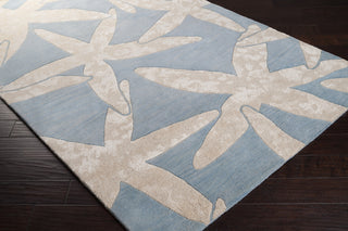 Surya Escape ESP-3017 Slate Hand Tufted Area Rug by Somerset Bay 5x8 Corner