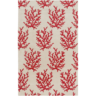 Surya Escape ESP-3114 Cherry Area Rug by Somerset Bay 5' x 8'