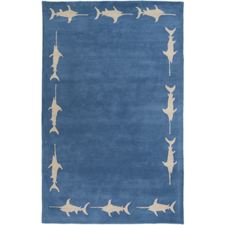 Surya Escape ESP-3118 Cobalt Area Rug by Somerset Bay 5' x 8'