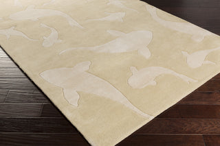 Surya Escape ESP-3125 Light Gray Hand Tufted Area Rug by Somerset Bay 5x8 Corner