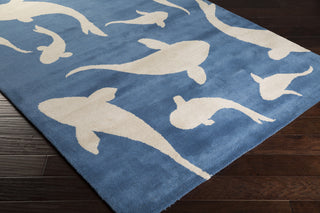 Surya Escape ESP-3127 Light Gray Hand Tufted Area Rug by Somerset Bay 5x8 Corner