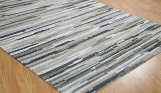 Ancient Boundaries Essentials ESS-13 Grey/Chino/Sky Area Rug Lifestyle Image