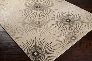 Surya Essence ESS-7659 Beige Hand Tufted Area Rug 5x8 Corner